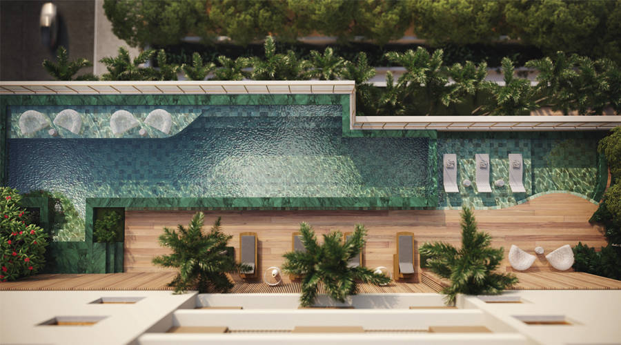 Le Jardin Pinheiros - Piscina